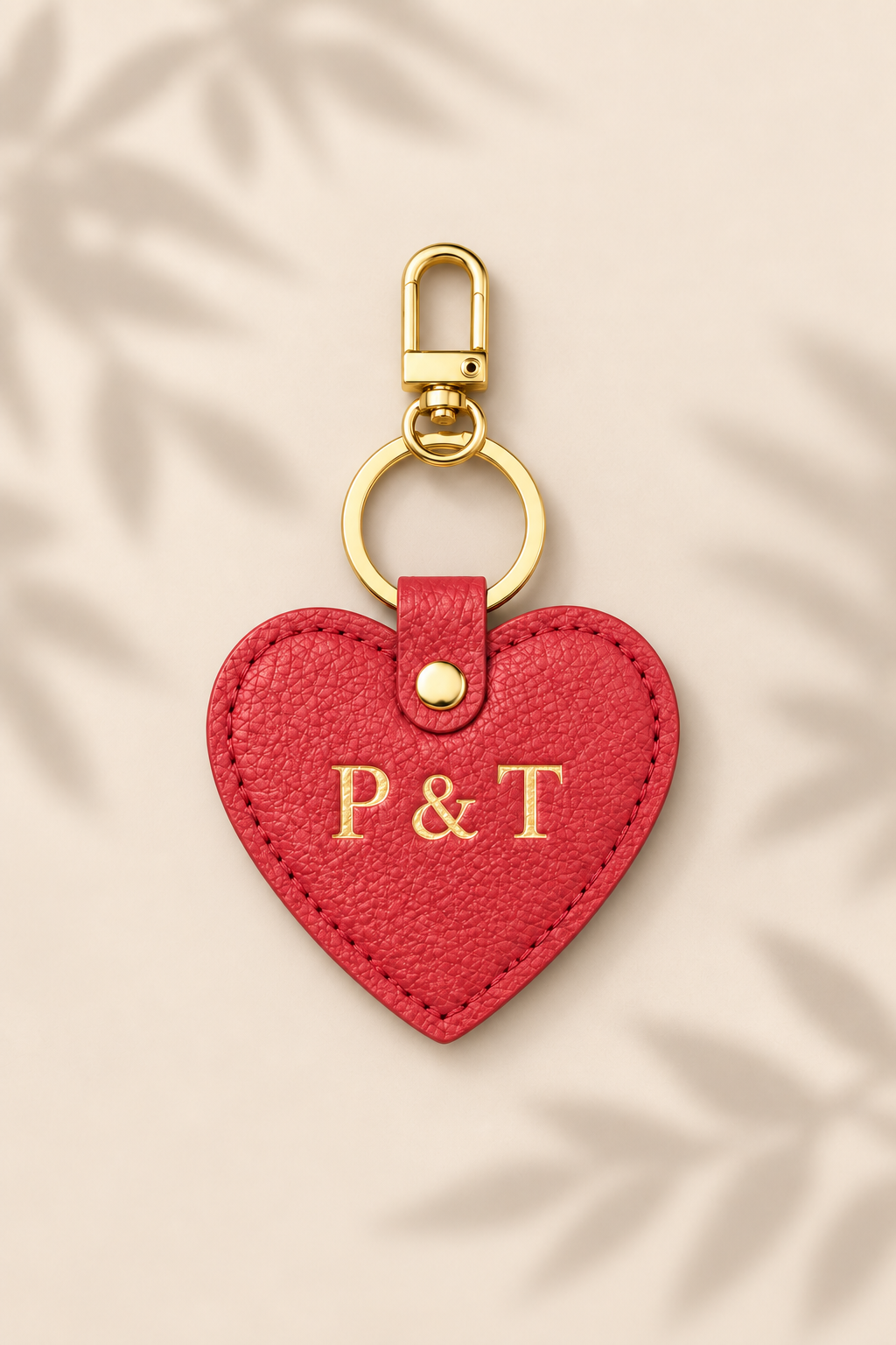 Red Heart Keychains